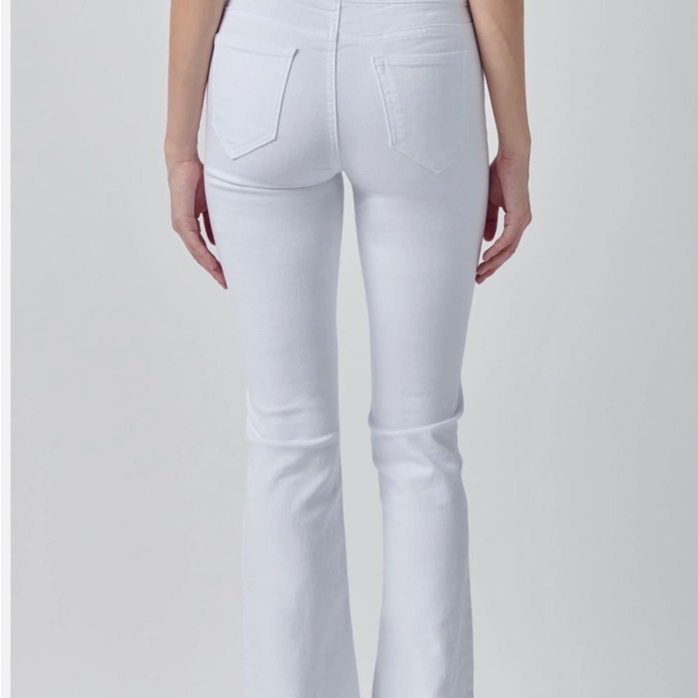 Cello White flare jeans large